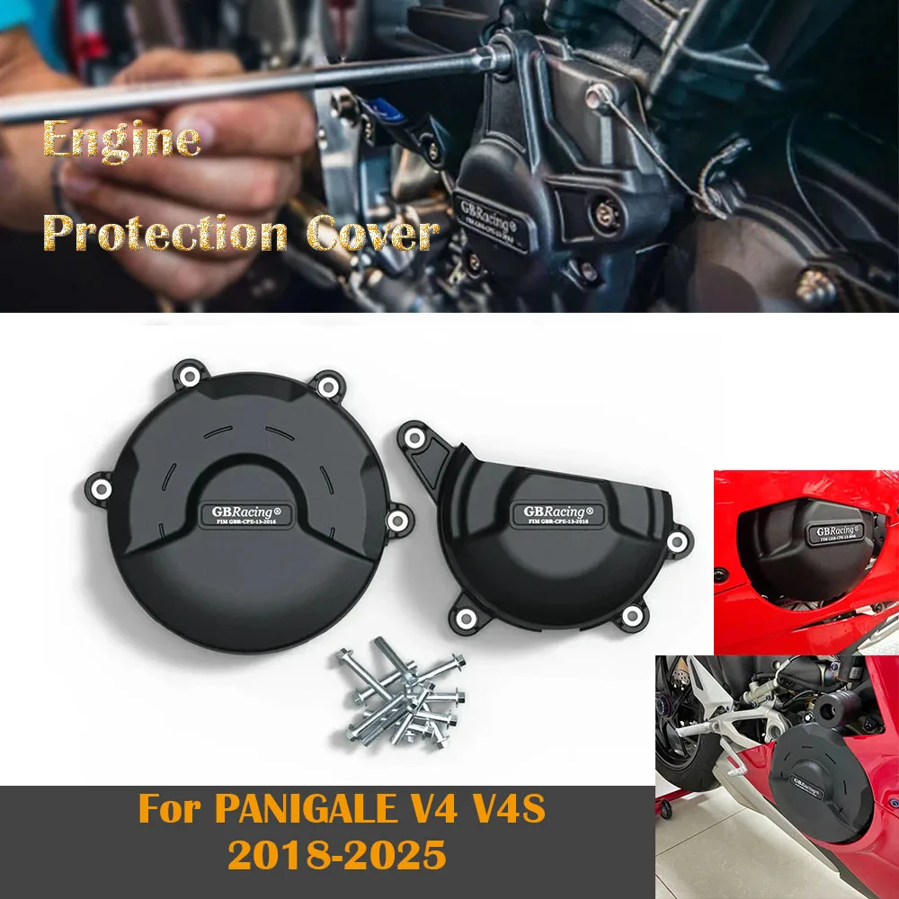 

For Ducati Panigale V4 V4S PANIGALE V4 V4S 2018-2025 for GBRacing Motorcycle Engine Protection Cover
