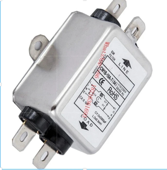 Anti Interference Power Filter CW3-T 6A Single-phase 220V Plug-in CW1B-T (05)