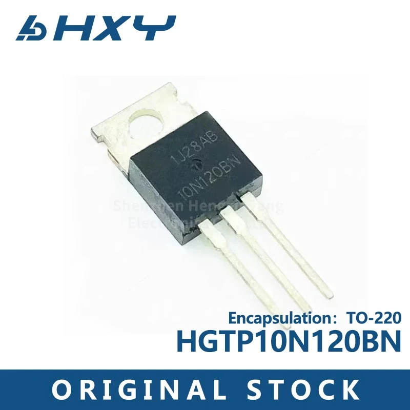 10PCS    HGTP10N120BN 10N120BN power IGBT tube without diode protection 10A 1200V