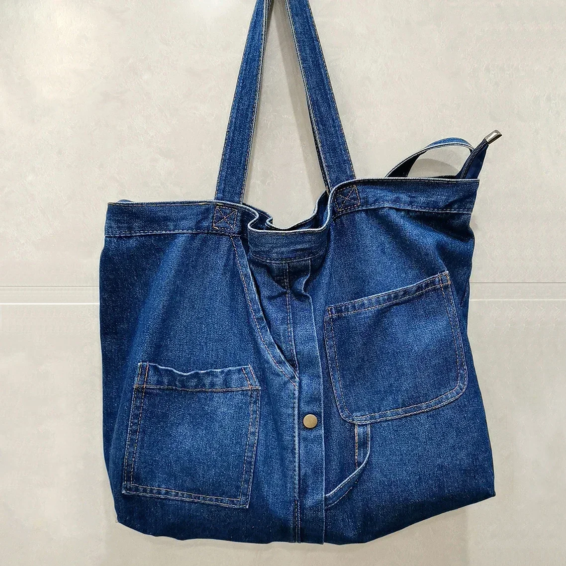 

Denim Shoulder Bags for Women Casual Jeans Bags Designer Tote Crosbody Luxury Handbags Denim Shopping Bag Bolsos Para Mujer 2025