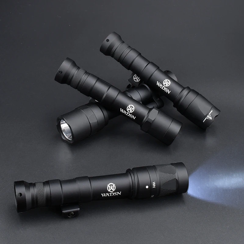 Wadsn-série lanterna tática m640, escoteiro luz, m640c, m640b, m640w, lanterna, iluminação de caça, m-lok, ferroviário keymod