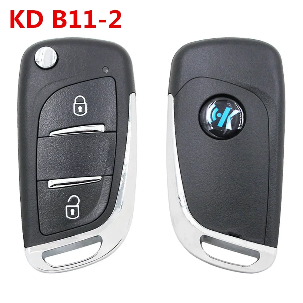 5pcs/Lot KEYDIY B11-2 2 Button Smart Card B Series KD Remote Control Car Key Universal for KD900 KD-X2 KD200 Programmer Tools