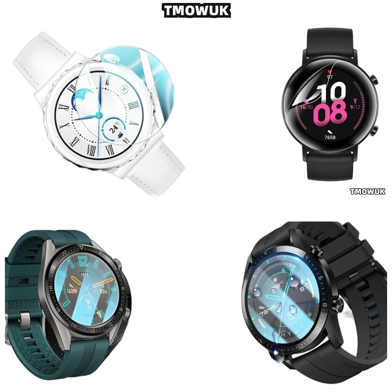 

For Huawei WATCH GT2 GT3 GT4 GT5 Pro Cyber Ultimate 41 42 43 46mm - Ultra HD Reinforced Protector, 9H Hardness, Anti-Scratch & O