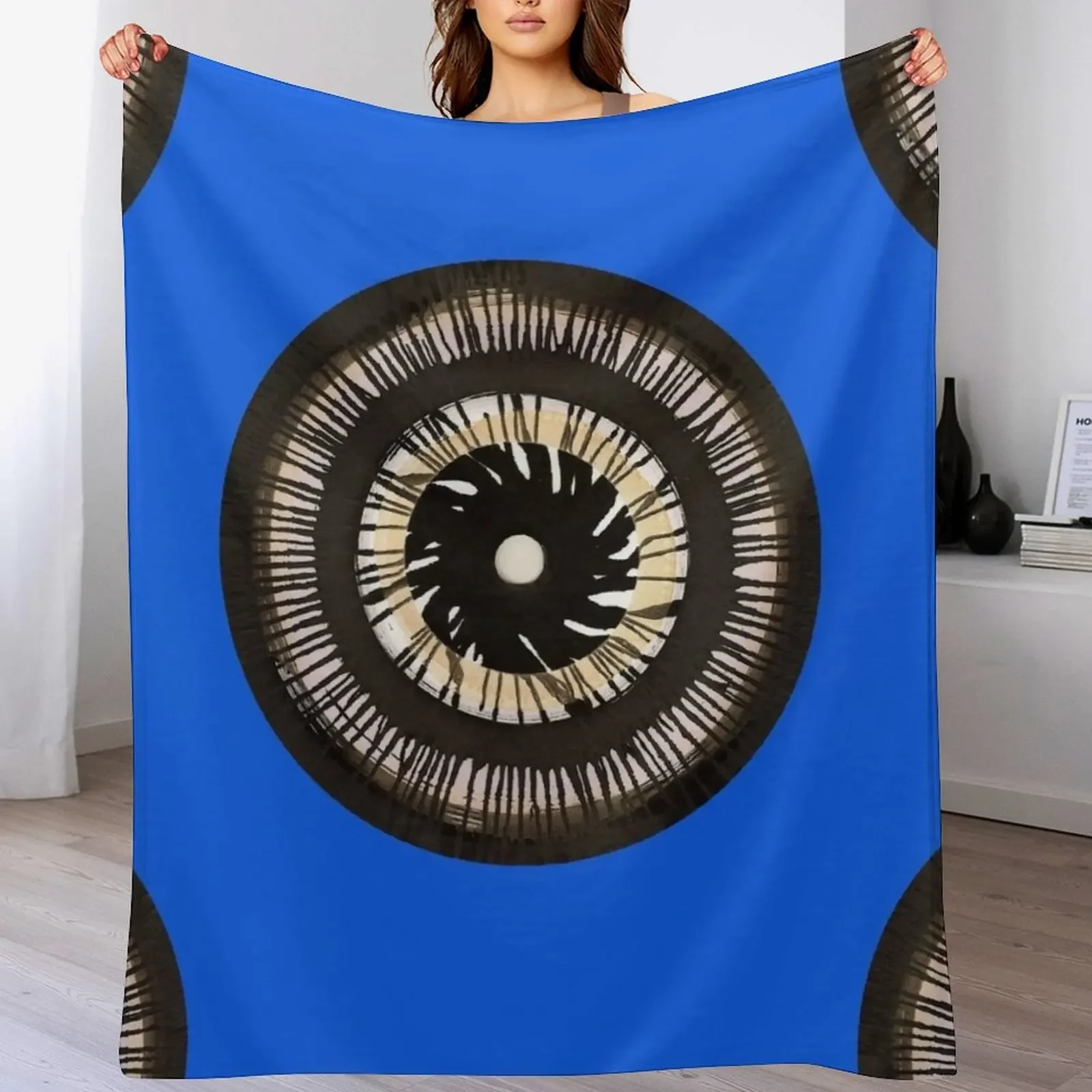 

Spinning top Throw Blanket Stylish Decor Blanket Gift for Friends Roommate
