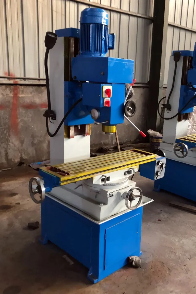 Good quality 40~1400 rpm (900x240mm)  Vertical metal Milling Machine ZX50C Small Gear Drive Drilling And Milling Machine