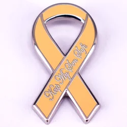 Keep My Son Safe Enamel Pin Yellow Ribbon Badge Brooch Sports & Outdoors Jewelry Decoration