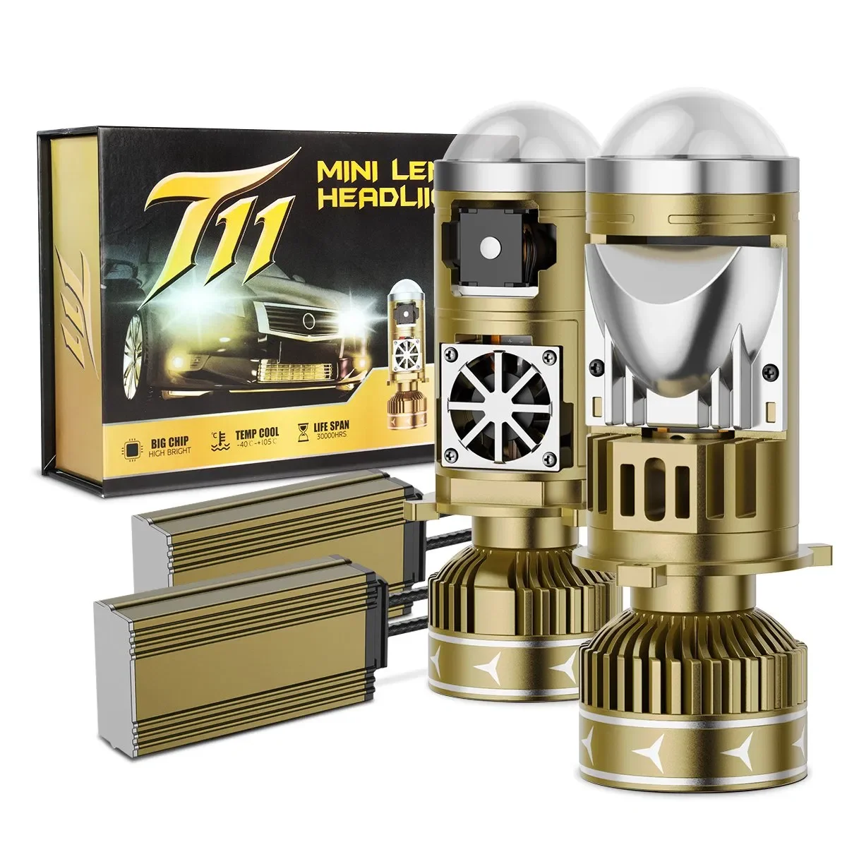 

1Set H11 H13 H16 9004 9007 9008 Super Bright LED Headlight 240W 24000lm H1 H3 H7 H4 9005 9006 Car Front Headlamp Bulb