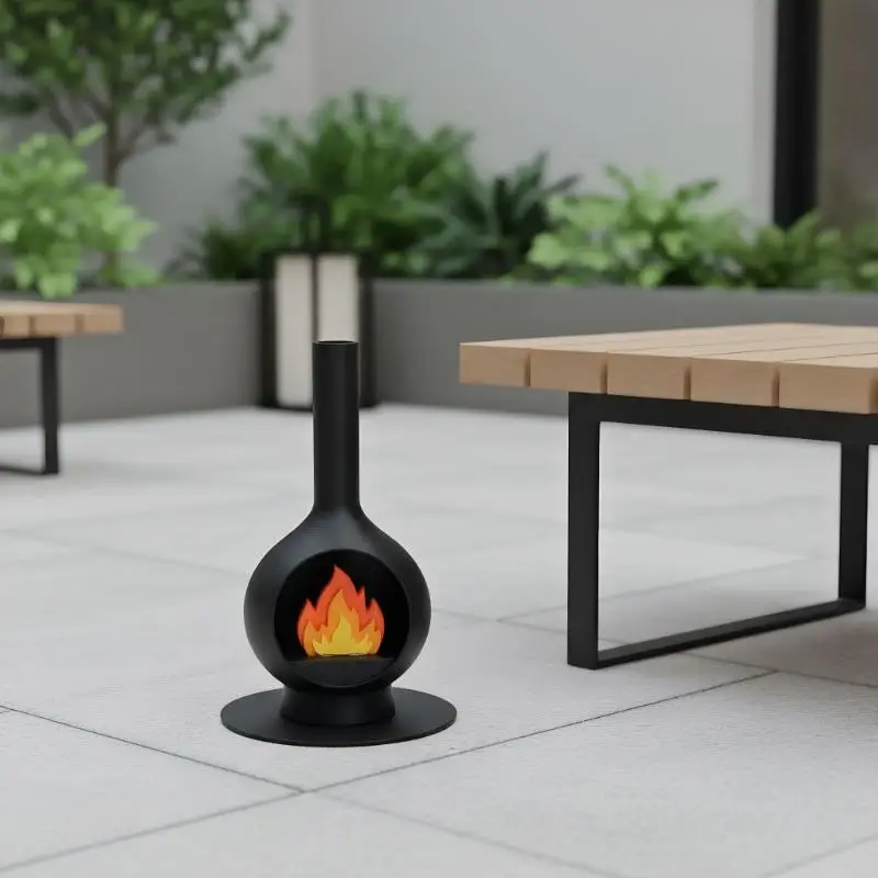 1/12 Miniature Dollhouse Fireplace Chimney for Christmas Display, Dollhouse Decor and Small Landscape Accessory