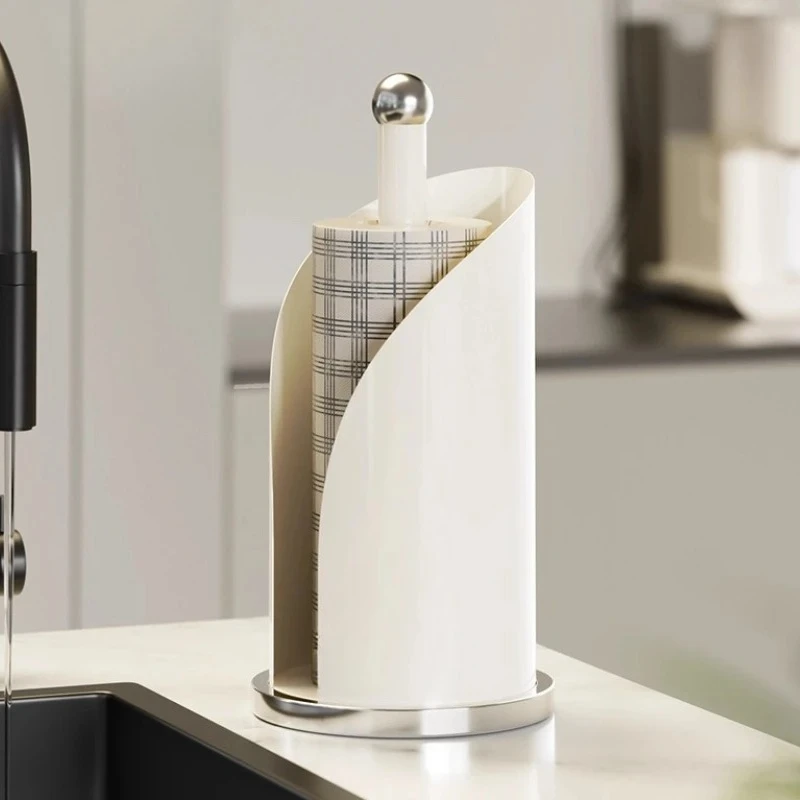 Kitchen Paper Holders Portable Versatile Roll Paper Holder Minimalist Vertical Napkins Racks Creative Design Napkin Holders