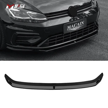 VW 골프 7 7.5 R-라인 R/GTI 골프 MK7 MK7.5 용 프론트 스포일러, 자동차 스포일러 외관 수정 디플렉터 장식 액세서리 