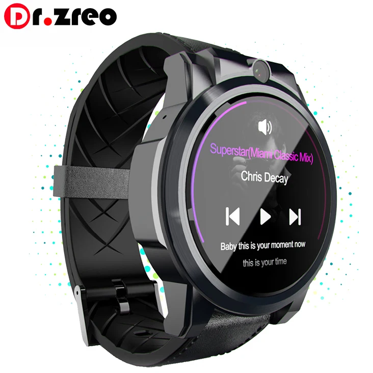 2019 New Arrival Waterproof 4G Android Smart Watch Janus With GPS MP4 Player Heart Rate Video Calling Smartwatch