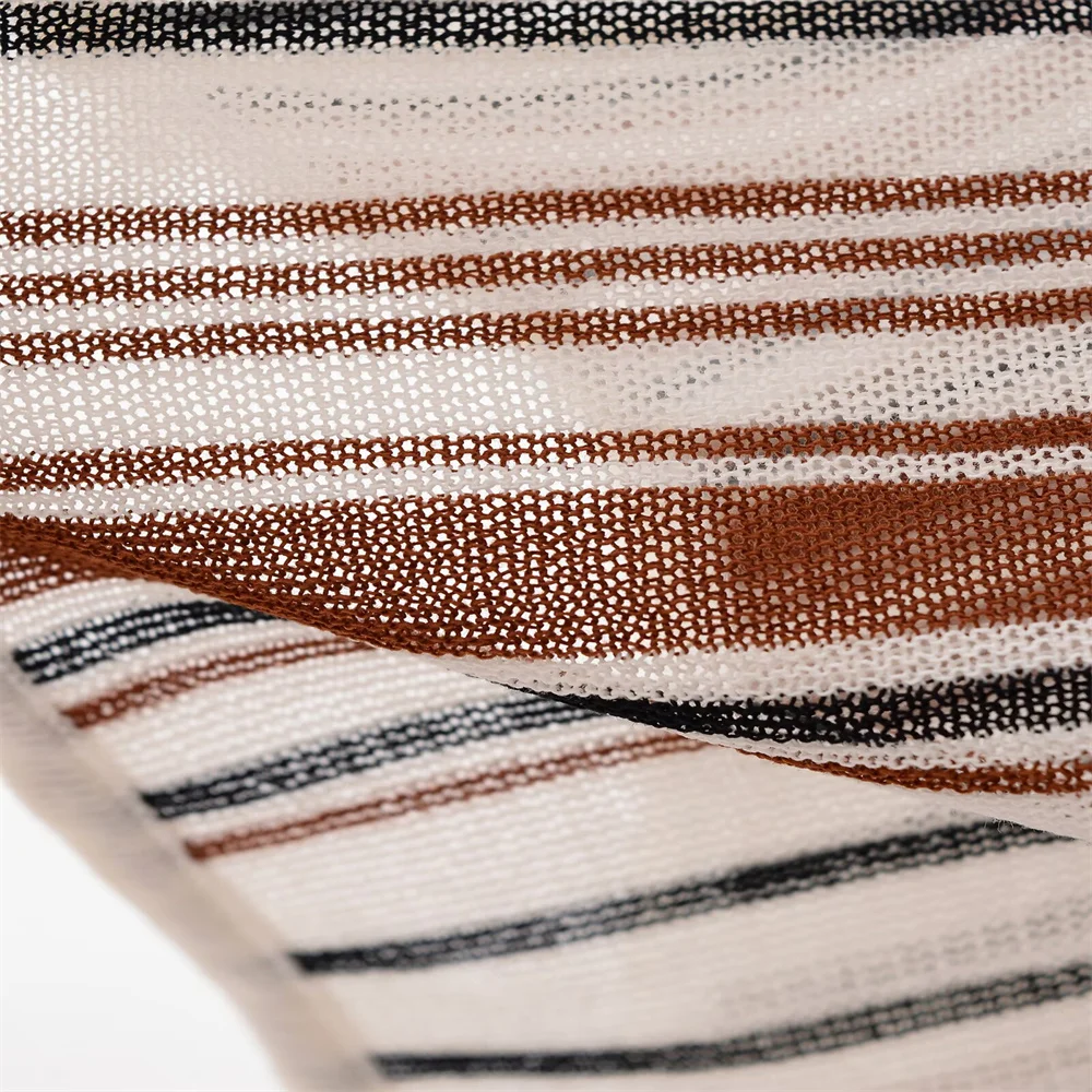 Pull tricoté à manches longues et col en v pour femme, nouveau tempérament décontracté, mélange de lin simple