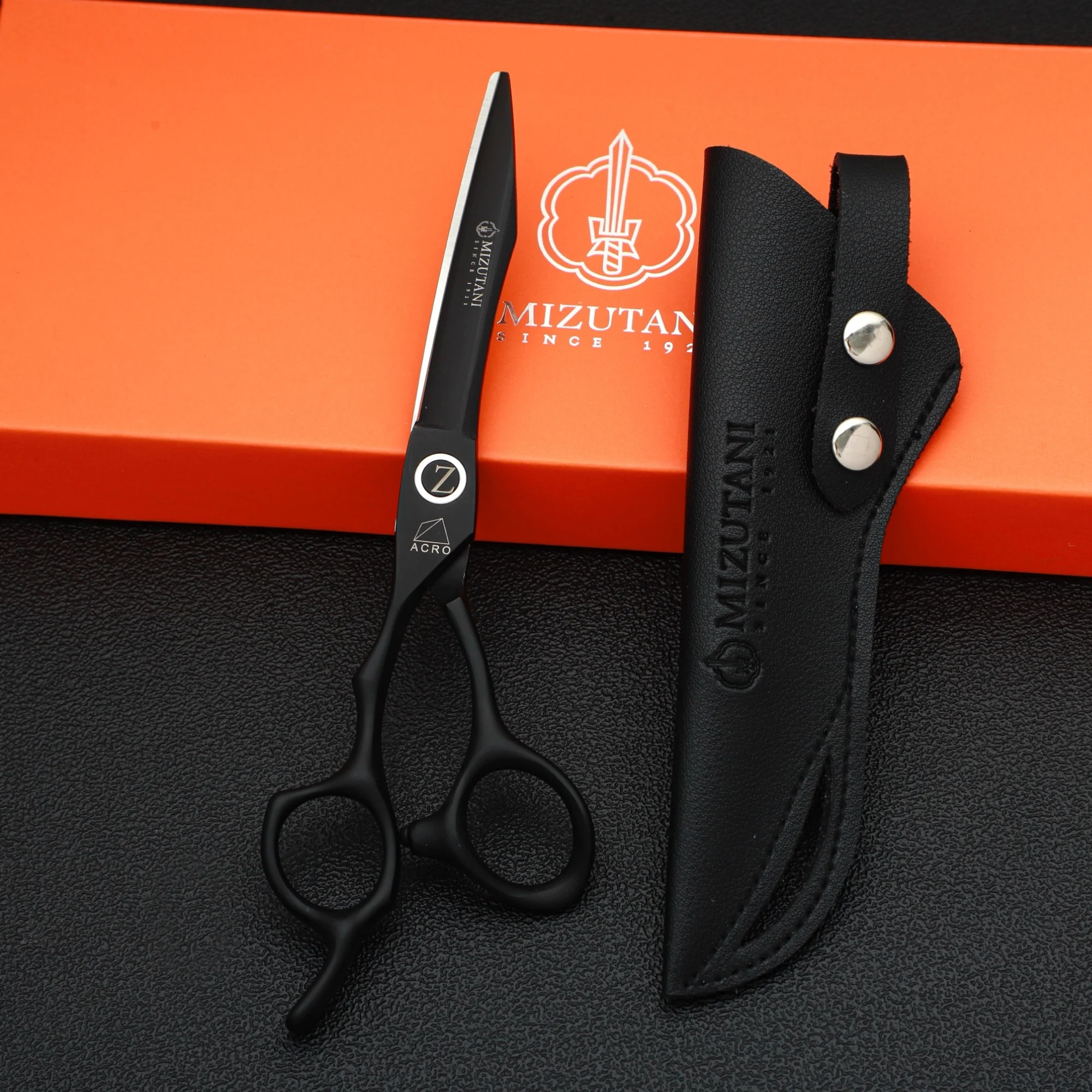 barber scissors 6 inch left hand scissors 440C Material speciality Left-hair thinning scissors