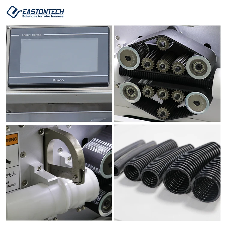 EW-12A-2 Customized Automatic Cutting Machine Corrugated PVC Pipe Tube Cutter Plastic PVC Pipe Manufacture Equipment For 5-45mm