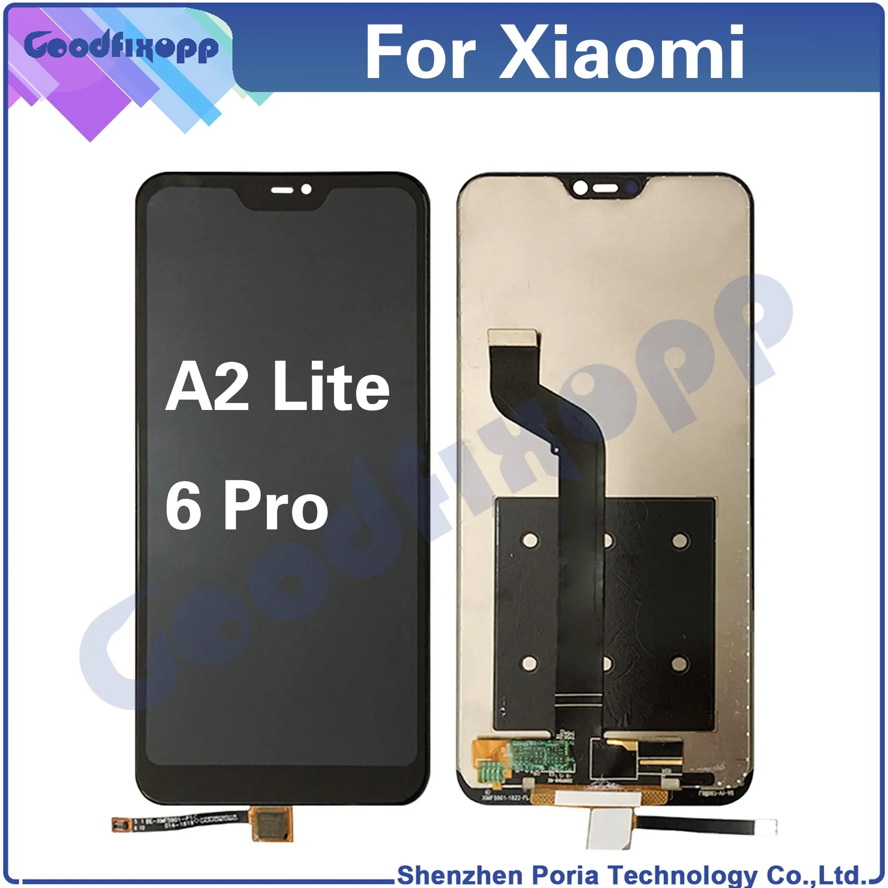 

For Xiaomi Mi A2 Lite A2Lite Back Battery Cover Door Housing Case Rear Cover For Redmi 6 Pro 6Pro Repair Parts Replacement