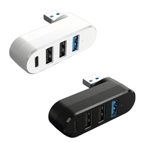 USB 2.0 Hub USB Hub 2.0 Multi USB Splitter Hub Use Power Adapter 4/7 Ports Multiple Expander USB 3.0 Hub With Switch 30cm Cable