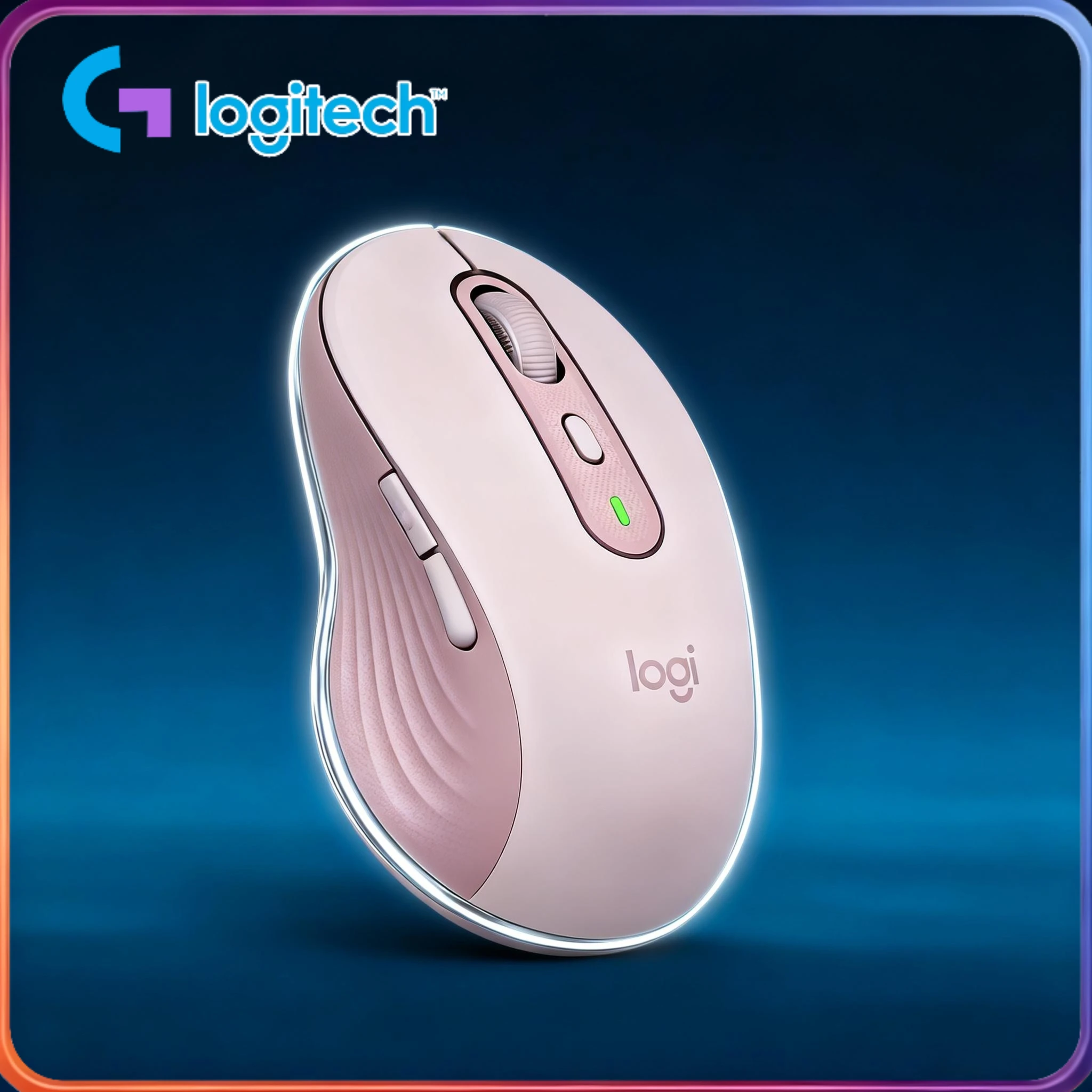 

Глянцевая текстура мыши Logitech M750/M650/M650L, противоскользящая и устойчивая к поту.