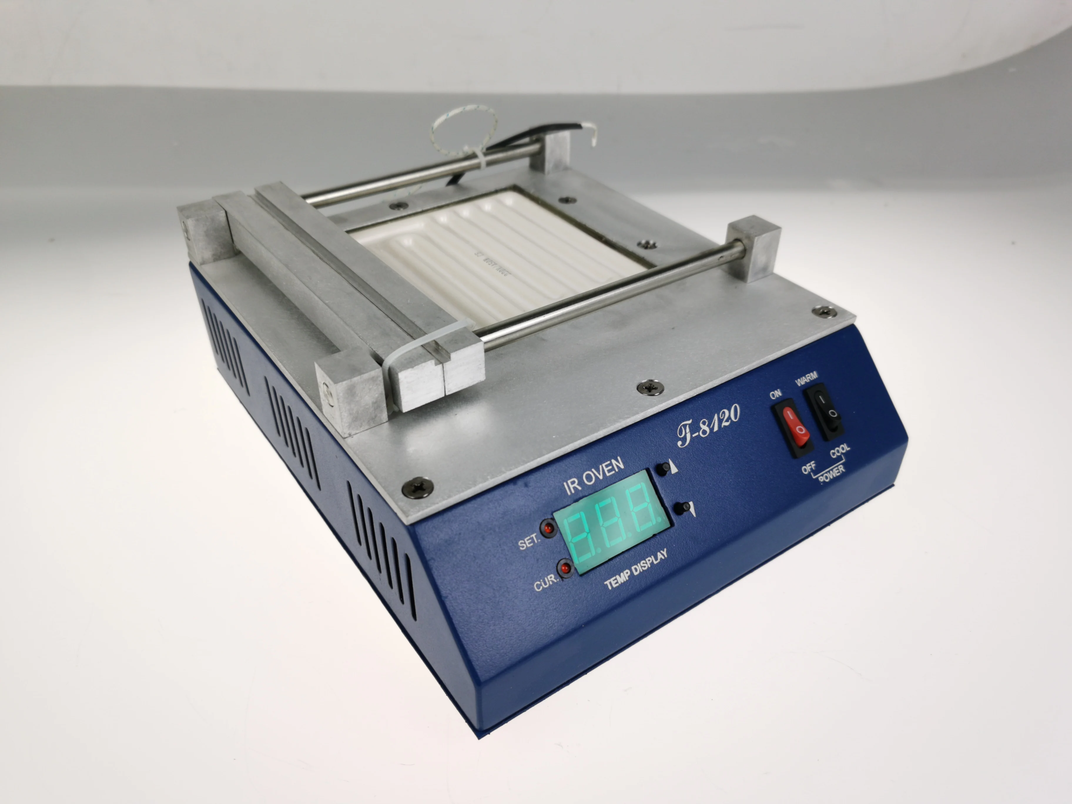 T-8120 SMD Infrared Preheating 0-450C PID Intelligent Controlling Temperature Controlling Preheating Station Heating Plamform