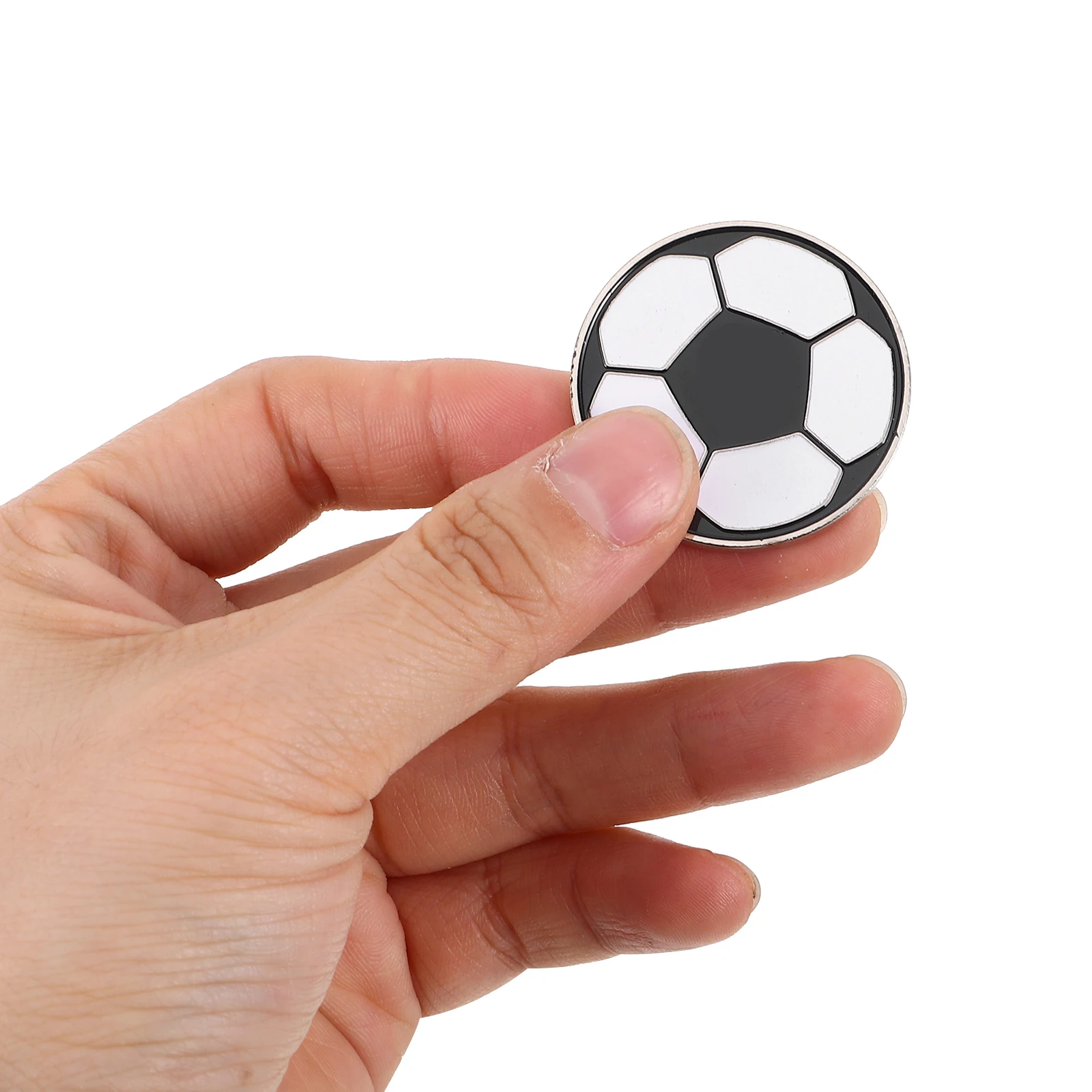 

3 Pcs Edge Picker Volleyball Decision Coin Sport Coins Soccer Referee Toss Football Alloy Portable Practical Lightweight Durable