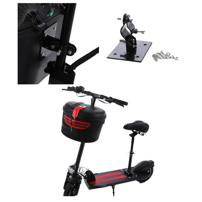 Electric Scooter Storage Carrying Basket With Lock For Xiaomi M365 Foldable Electric E-Bike Scooter