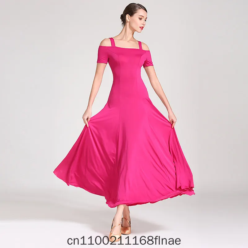 Large Scale Display of Modern Dress New S9003 National Standard Short Sleeved Dance Dress for Women's Stage Performance