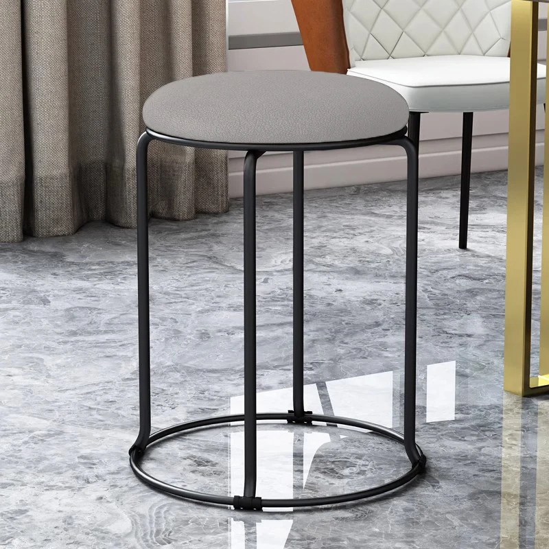 

Small Stool Nordic Table Chairs Chair Restaurant Modern Bar Stools Floor Sillas Para Comedor White Kitchen Transparent yht