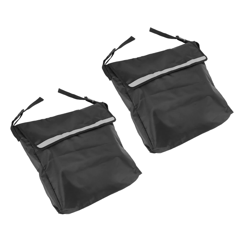 

2X Wheelchair Bag Outdoor Portable Wheelchair Backpack Shopping Storage Scooter Walker Frame Storage Handbags