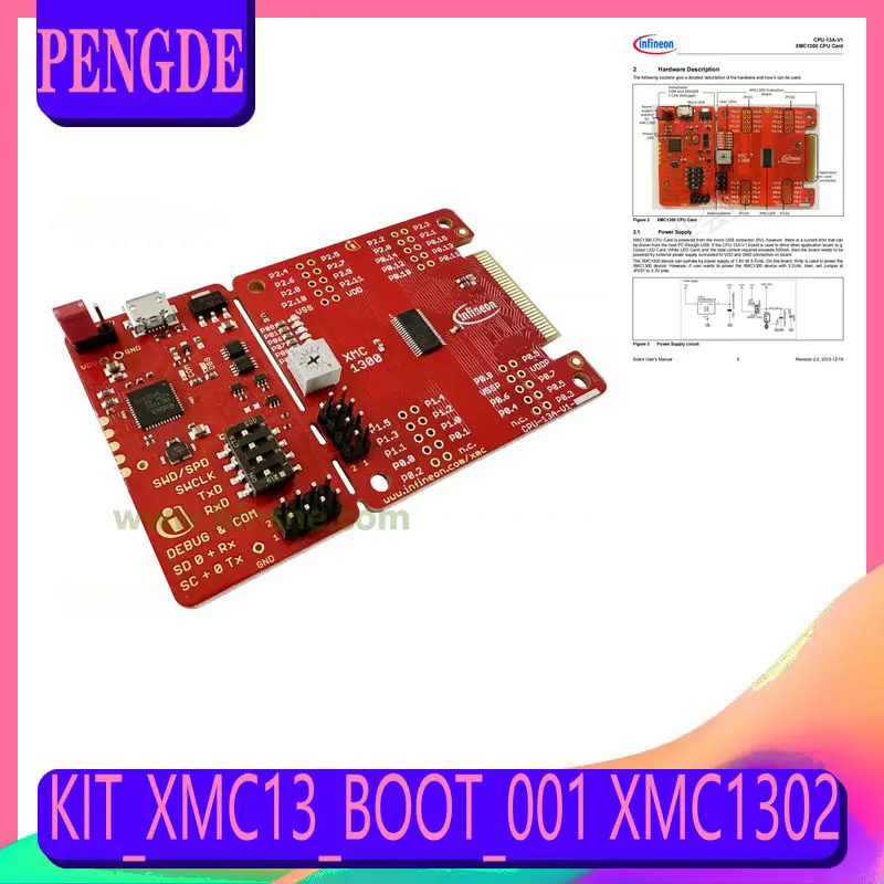 

KIT_XMC13_BOOT_001 XMC1302 TSSOP-38 microcontroller XMC1300 mcu development board