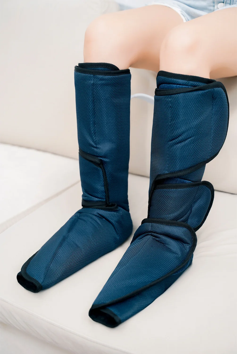 Portable Foot Leg Massager Machine for Foot and Calf Helpful for Circulation and Muscles Relaxation