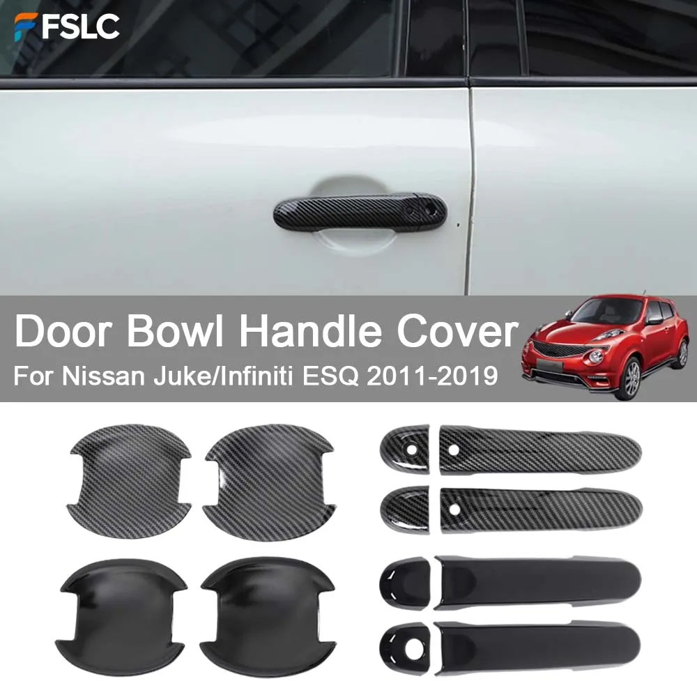 

Car Decoration Door Handle Cover For Nissan Juke/Infiniti ESQ 2011-2019 Cars Accessories Styling Upgrade Modify A Car