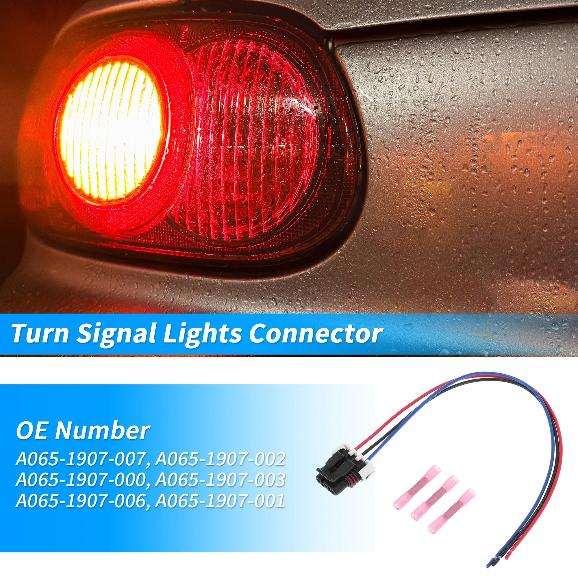 

X Autohaux No.A065-1907-007 Разъем указателей поворота для Freightliner Cascadia 08-17