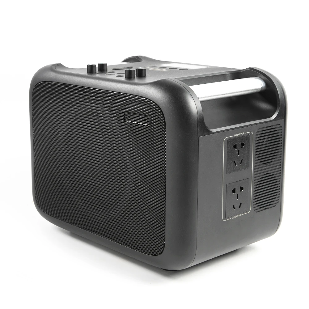 

Portable Machine Battery Lithium 1200W 220V Bluetooth Speakers Bass Loud Karaoke Microphone With Music