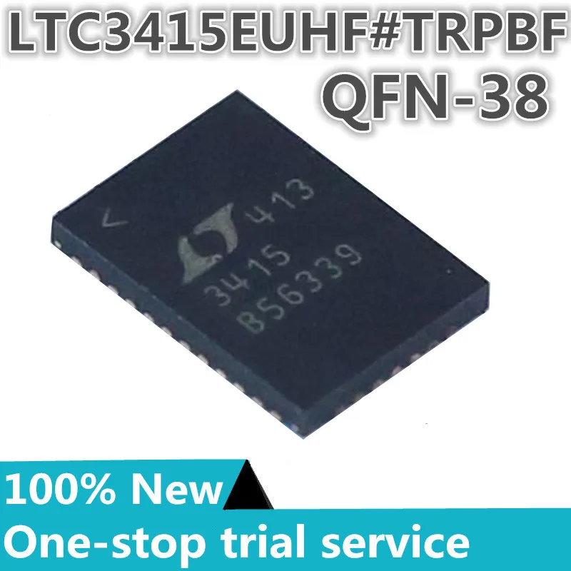 

2-100pcs %New original LTC3415EUHF LTC3415EUHF#TRPBF LTC3415EUHF#PBF silk screen 3415 QFN-38 step-down DC-DC power chip