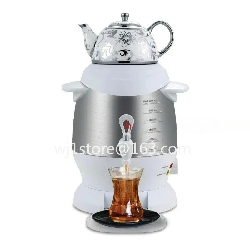 Classic Utility Design Teapot 1800w 6L Faucet Stainless Steel Body Ceramic