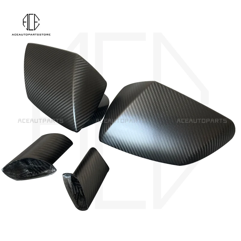 

For Lamborghini Aventador LP700 LP720 LP750 SVJ Dry Carbon Fiber Mirror Cover Replacement Style Mirror Cover