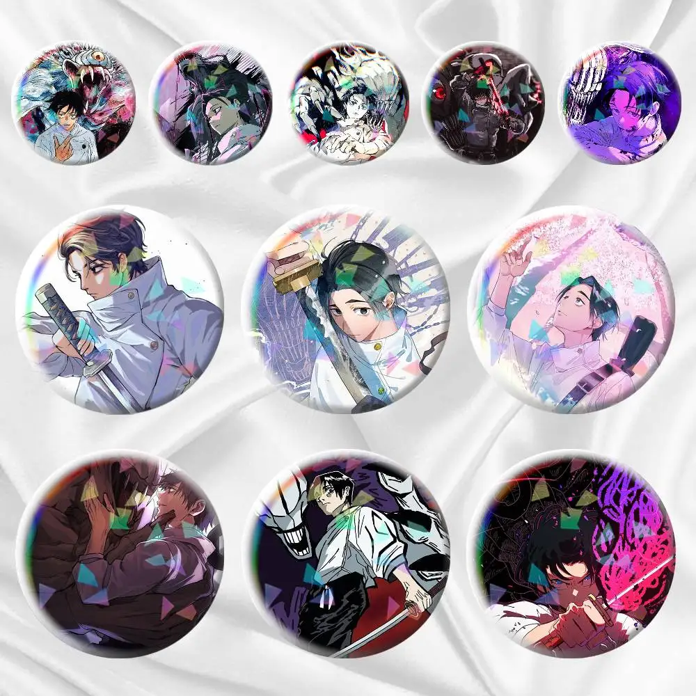 

Okkotsu Yuta Jujutsu M-Manga 75mm 44mm 25mm Brooch Backpack Hat Pins Accessories Toys Badge