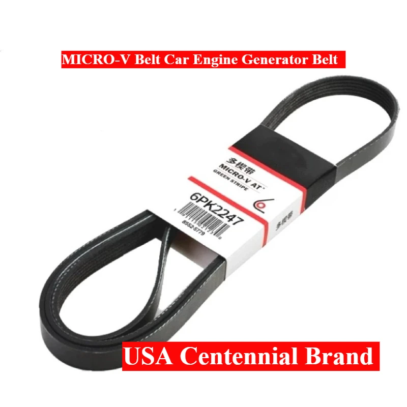 6PK730 6PK740 6PK768 6PK780 6PK795 6PK795SF 6PK800 6PK805 6PK865 6PK870 6PK880 6PK890 USA MICRO-V Belt Car Engine Generator Belt