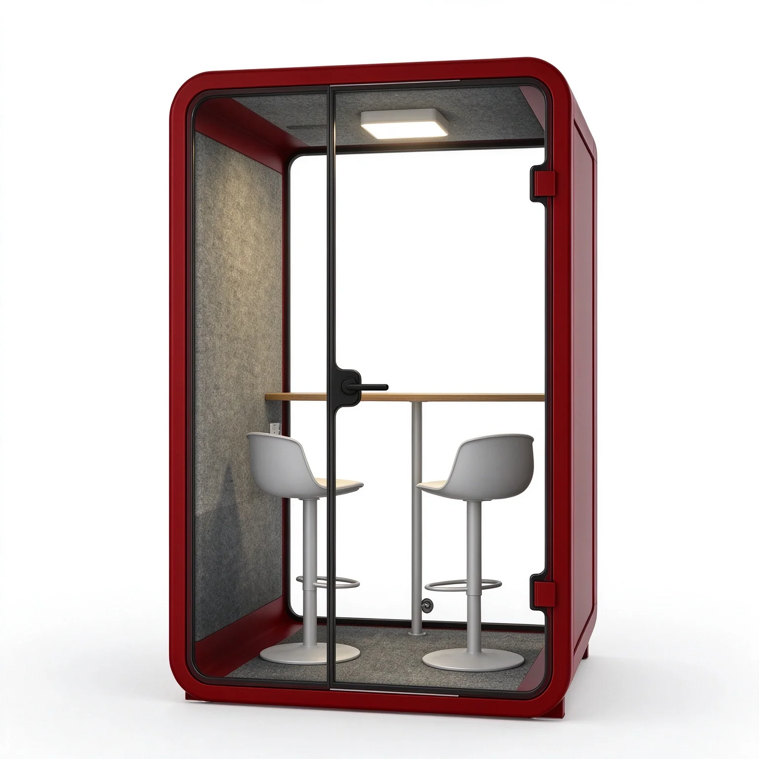 Acoustic Silent Booth Modular Cabin Sound Insulation Design For Co Working Space Private Video Meeting