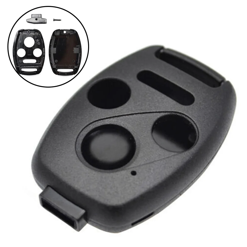 Key Case Shell for Honda Vehicles Compatible with For Civic CR V Insight and For Pilot (2006 2013) Without Electronics