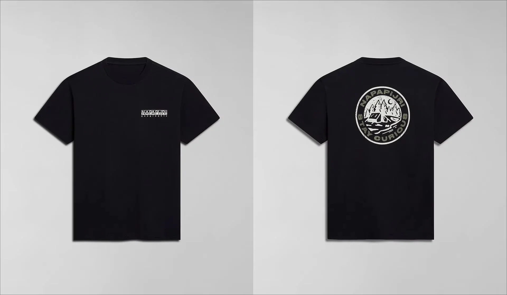 

2025 Napapijri Logo Brand Peripheral Pattern Printing Summer Luxury Brand Pure Cotton Men's and Women's T-shirts Short Sleeves
