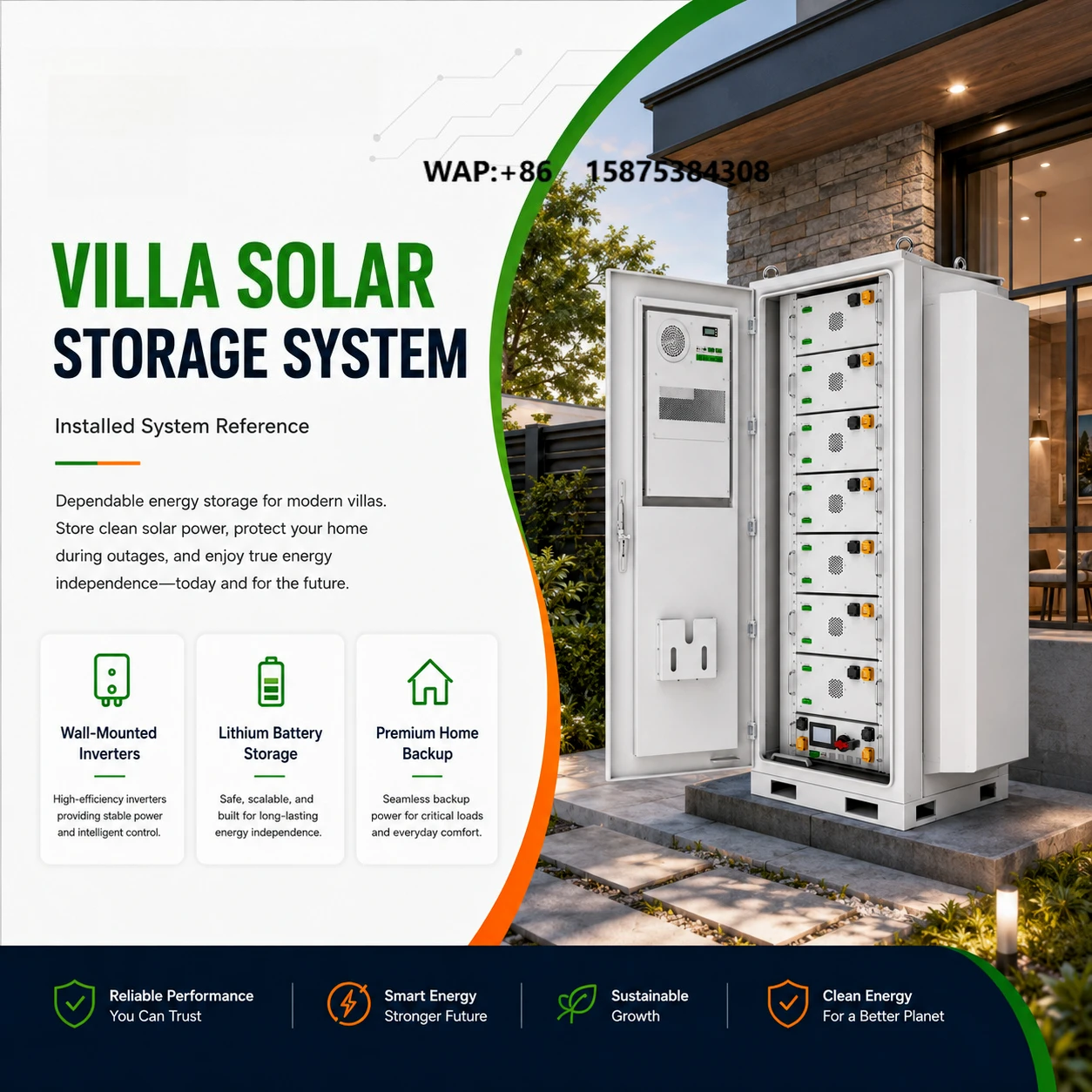 Complete Solar Photovoltaic System 5Kw 8Kw 15Kw 20Kw 30KW Solar System With Lithium Battery Smart House