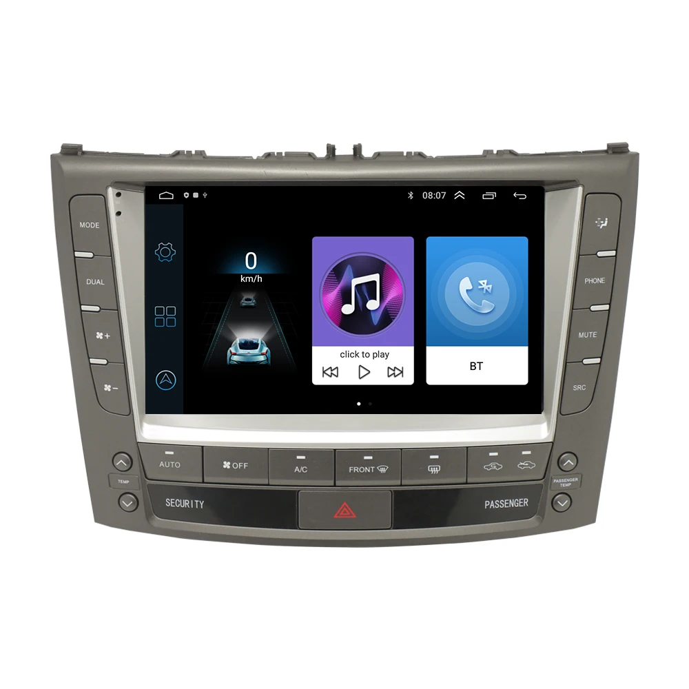 Car dvd player For Lexus IS IS250 IS300 IS350 2005 - 2012 autoradio 2 din android car stereo audio with gps