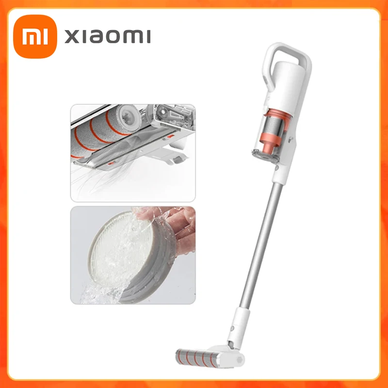 XIAOMI MIJIA Handheld Wireless Vacuum Cleaner 3C Home Car household Wireless Sweep 120AW cyclone Suction Multifunctional Brush