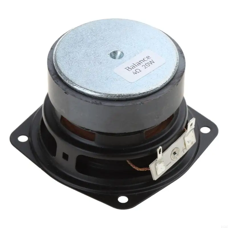 1pc 3 polegada auditivo alto-falante portátil freqüência completa variando 4ohm 20w alto-falante diy som mini alto-falante para home theater