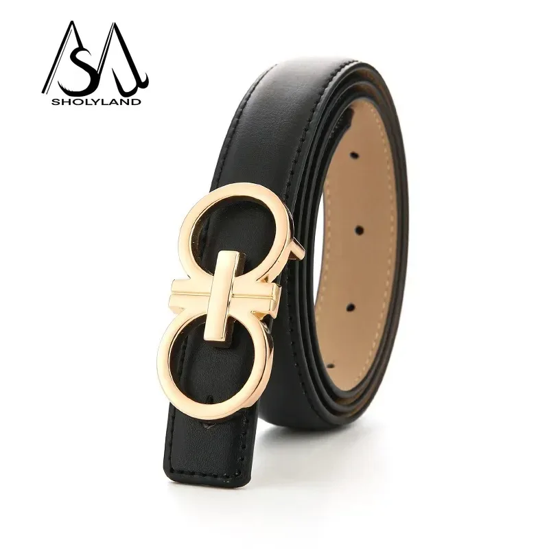 2025 New Women's Belt with Simple Alloy Smooth Buckle, Paired with Denim Casual Retro Windproof Decorative Belt for Daily Use