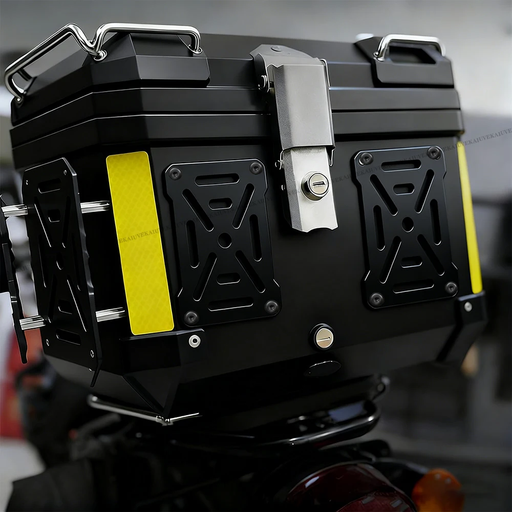 KAIUVE Motorcycle Trunk Split Molle Panel For Modular Storage Waterproof Aluminum Alloy Tactical Universal Side Box Organizer
