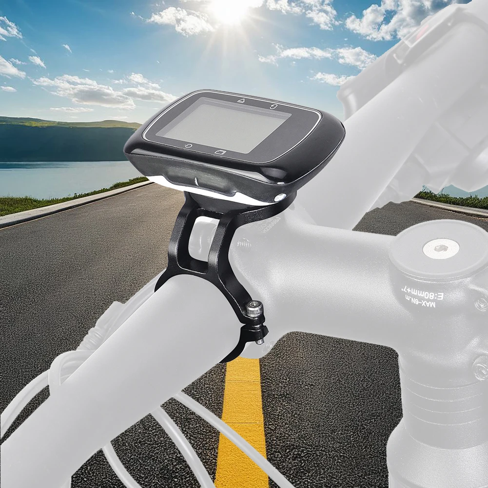 Universal Bicycle Computer Holder Adjustable Angle Centered View Bike Extension Computer Mount for Garmin XOSS Magene IGPSPORT