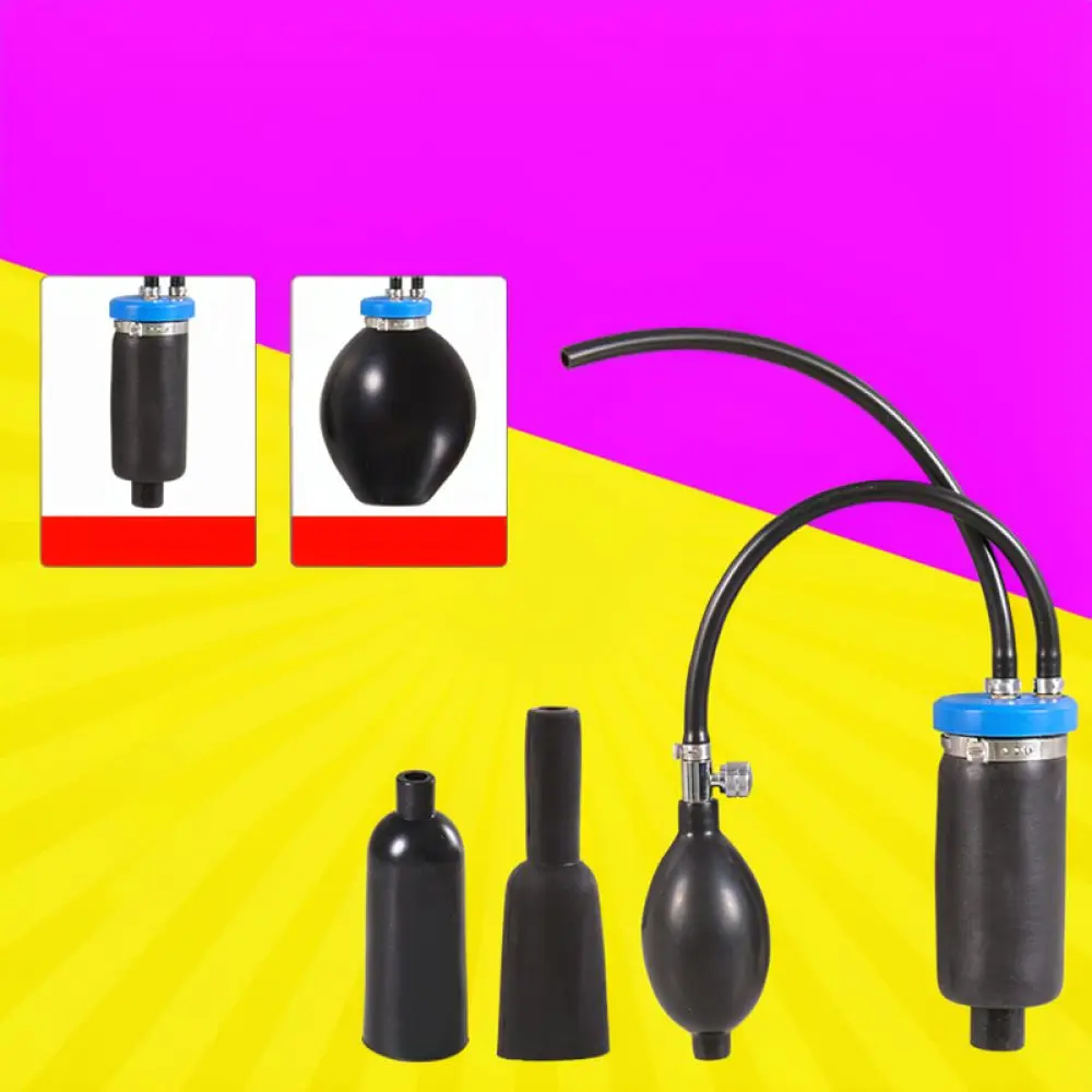 Car Diagnostic Equipment Smoke Machine Inflatable Bladder Adapter For Engine System Leak Detection Repair Tool Kit