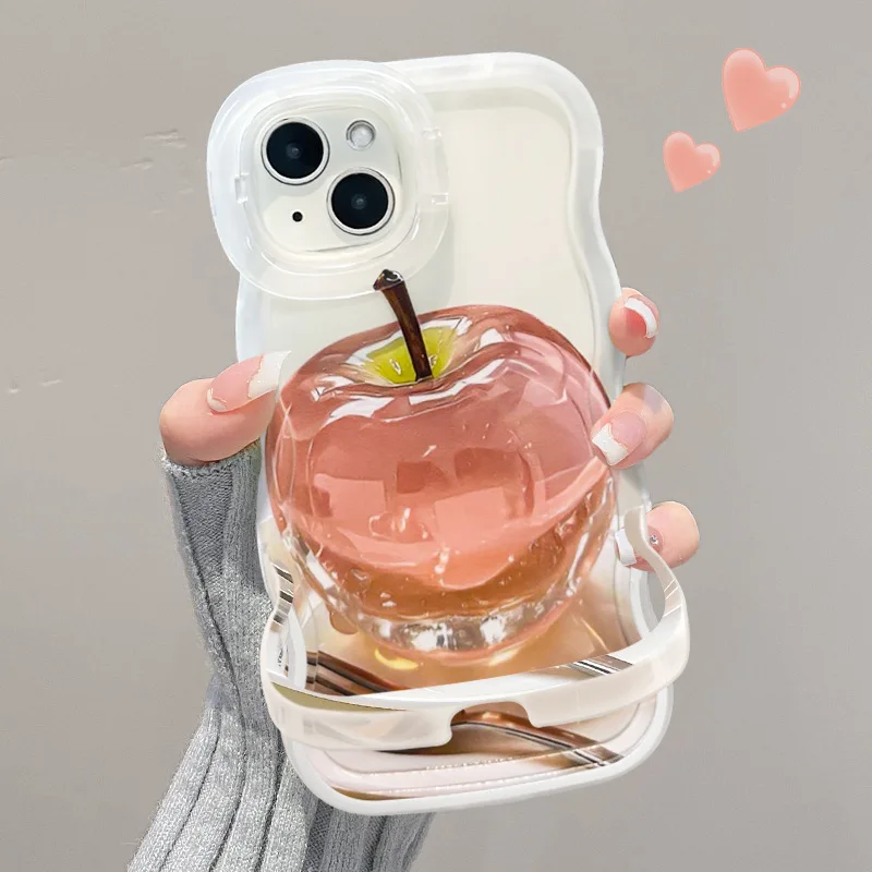 

New iPhone 16 Crystal Apple Phone Case 15 Promax Double Stand 14 Pro Pearl Bracelet 13 Full Pack Anti Drop 12 Protective Cover