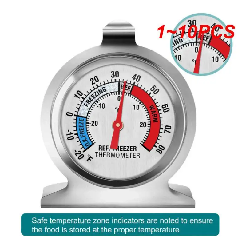 

Stainless Steel Oven Cooker Thermometer Temperature Gauge Mini Thermometer Grill Temperature Gauge for Home Kitchen Food HOT